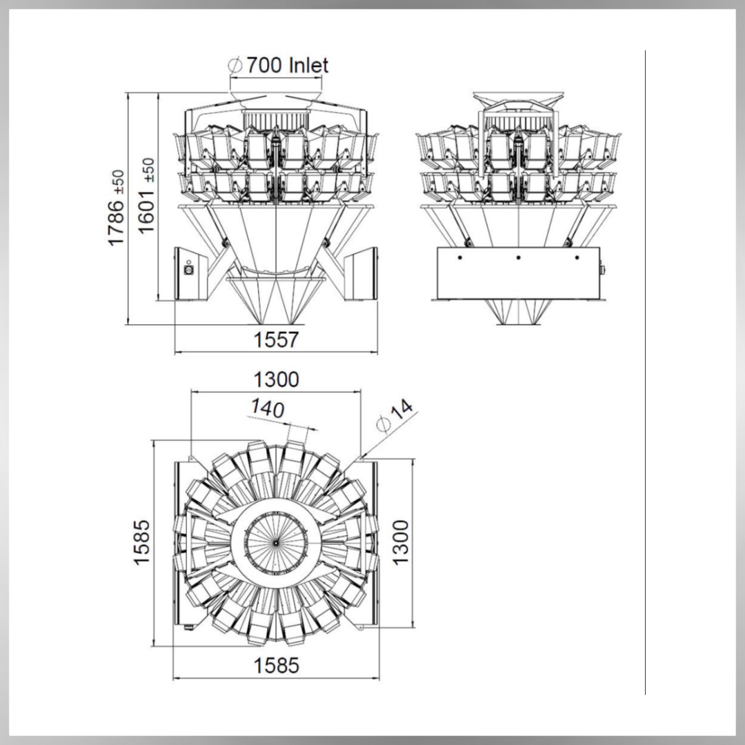 Powder packaging machine