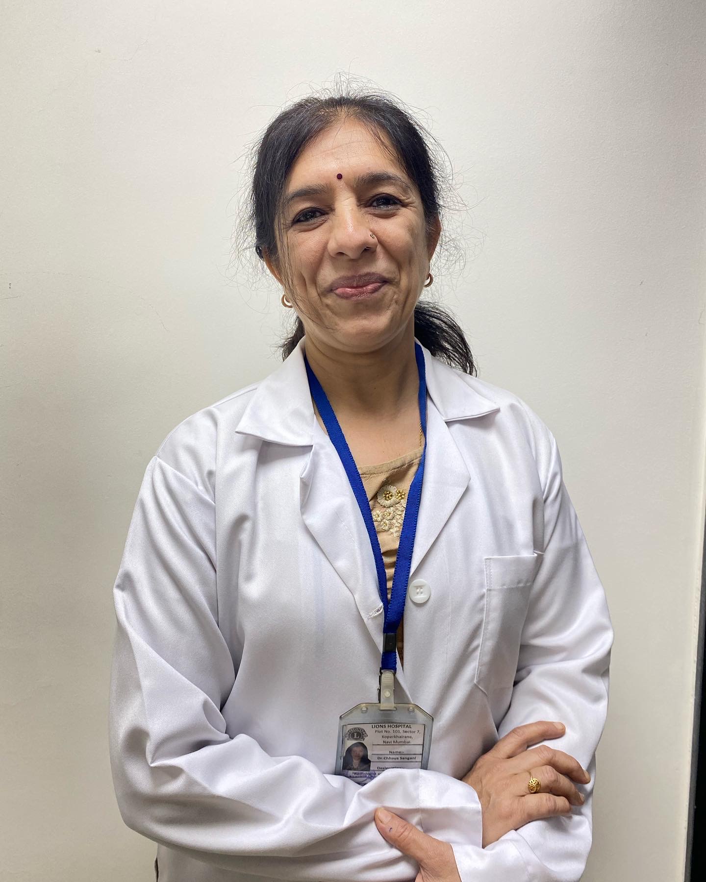 Dr Chhaya Sanani. Radiologist